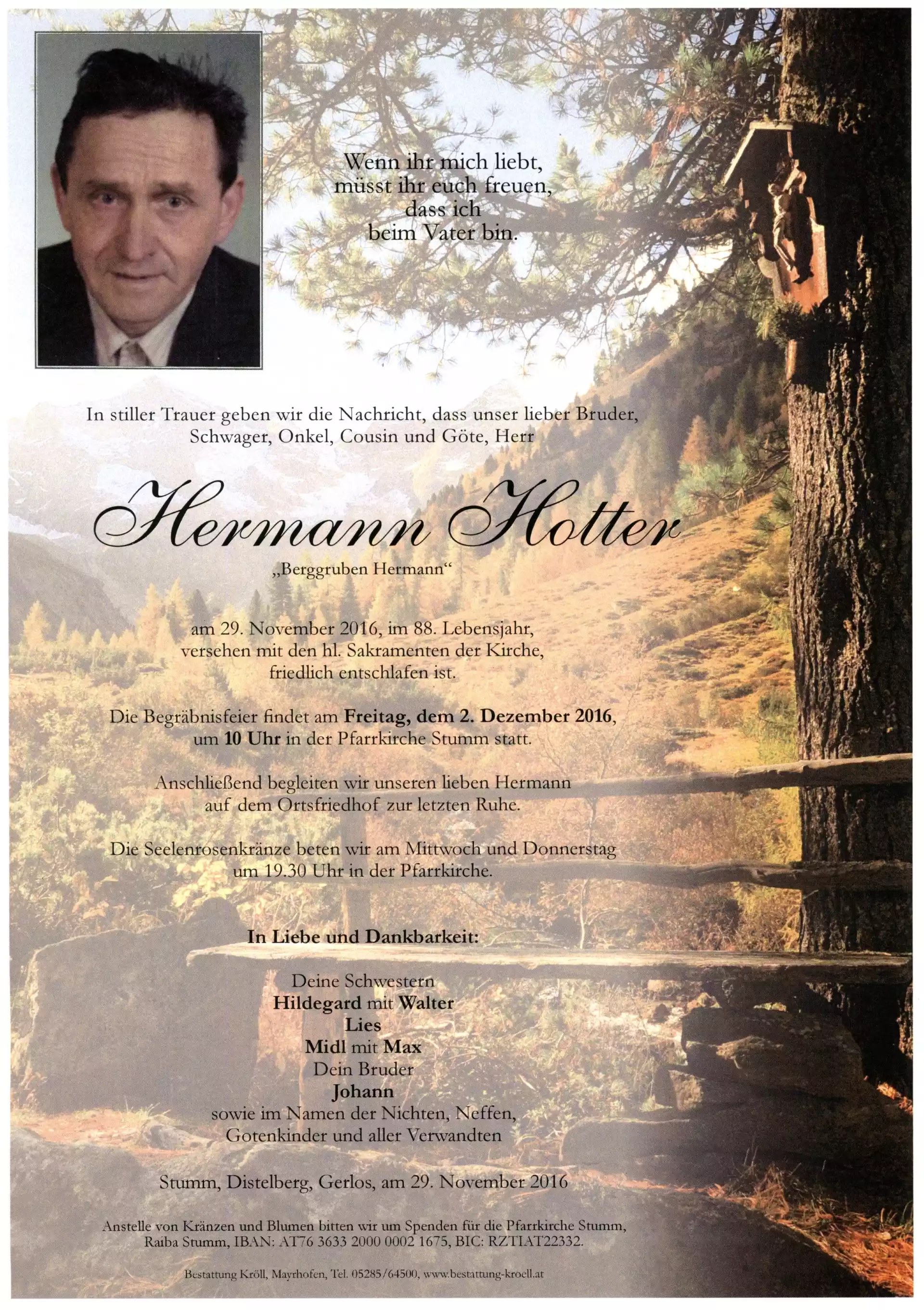 Parte von Hermann Hotter